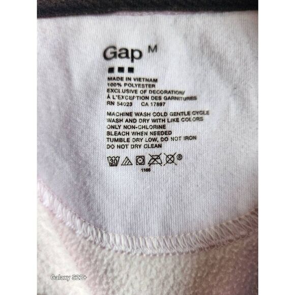 H28 GAP fleece zip-up jacket - Picture 6 of 7